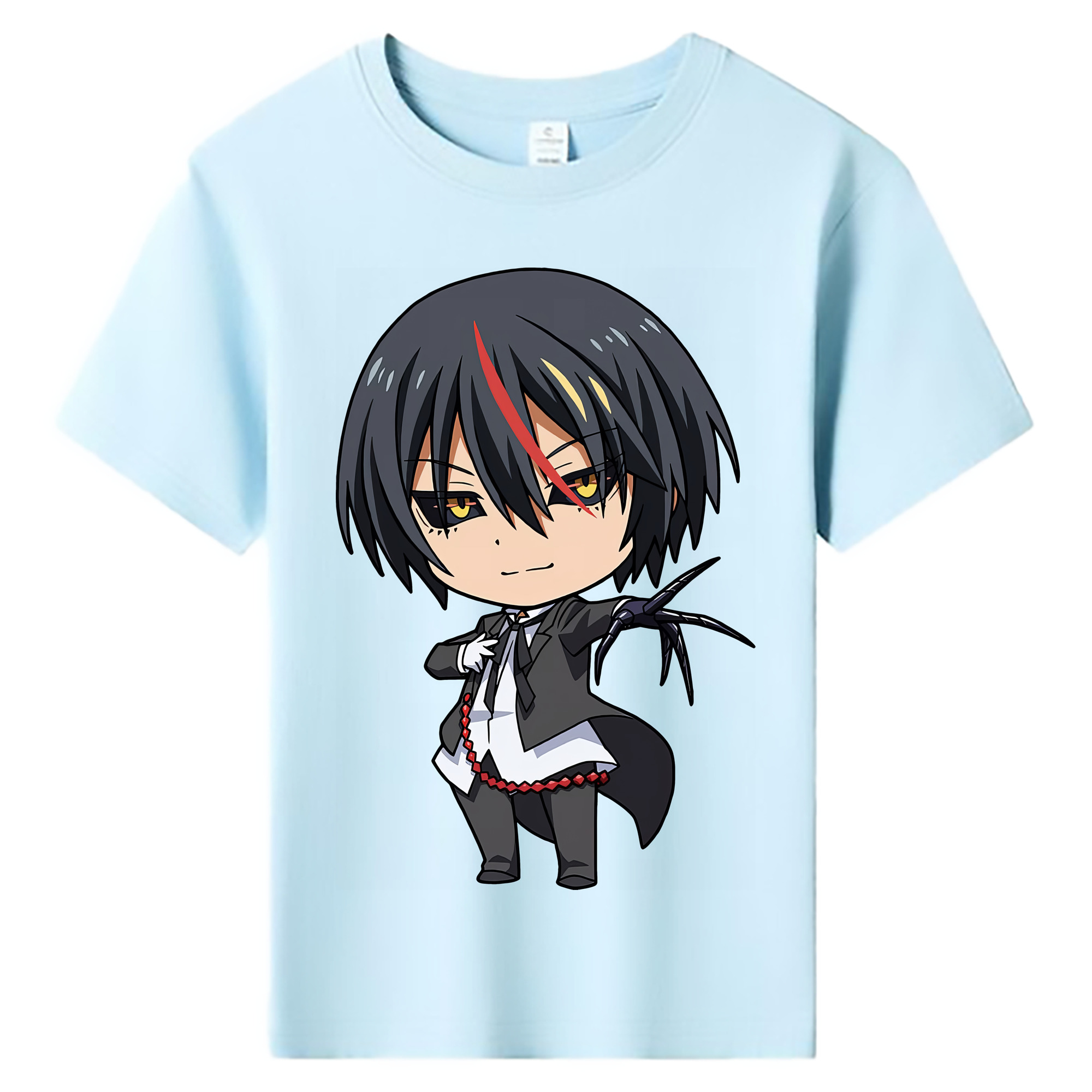 （画像用） 転スラ Regarding Reincarnated to Slime 綿100％キッズTシャツ（フロントプリント）